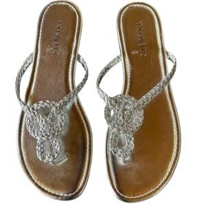 Talbots Thong Sandals Braided Cece Boho